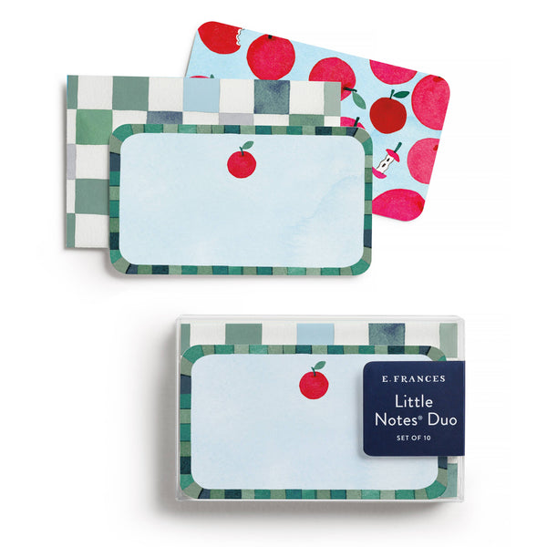 Apple Little Notes® Duo Set – Mini Notecards & Envelopes