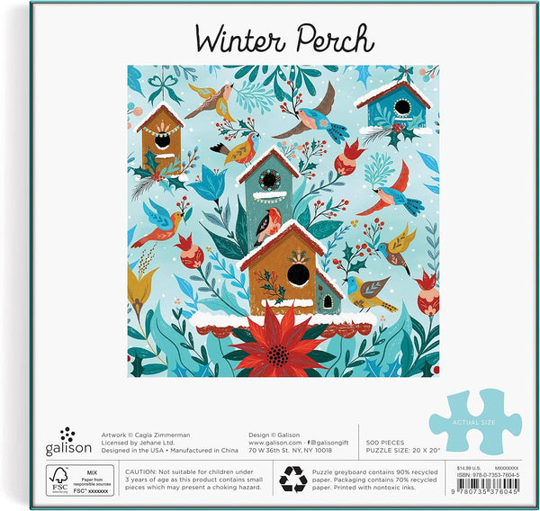 Winter Perch 500 Piece Puzzle