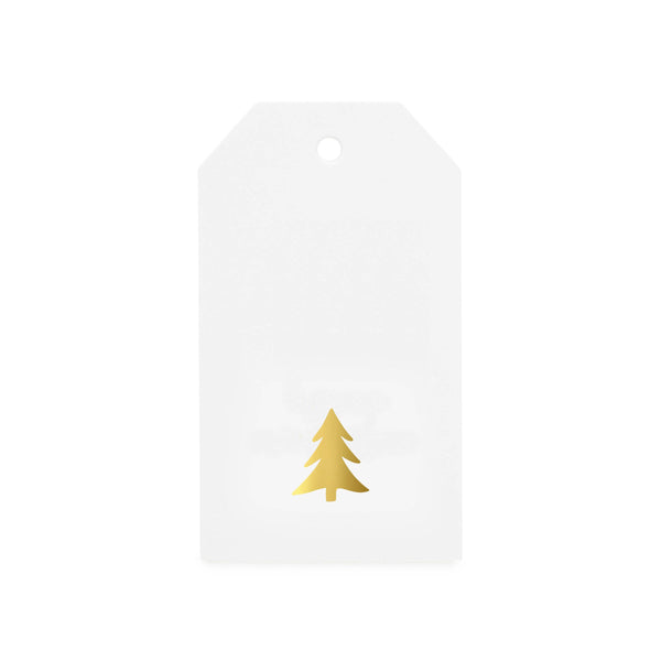 Gold Tree Gift Tags