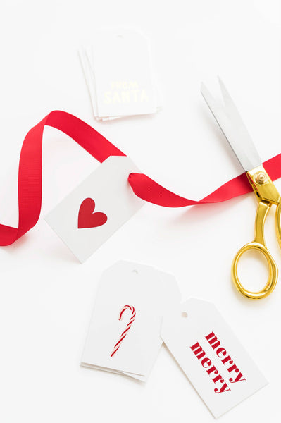 Candy Cane Gift Tags