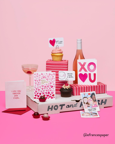 Pink Forever and Ever Greeting Card