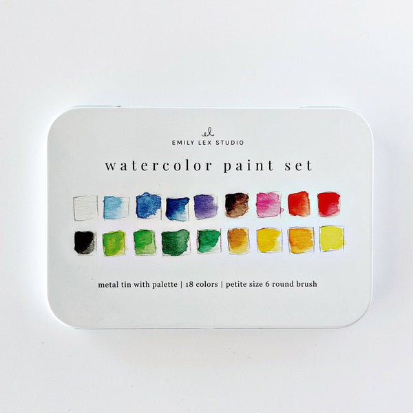 Watercolor Paint Set