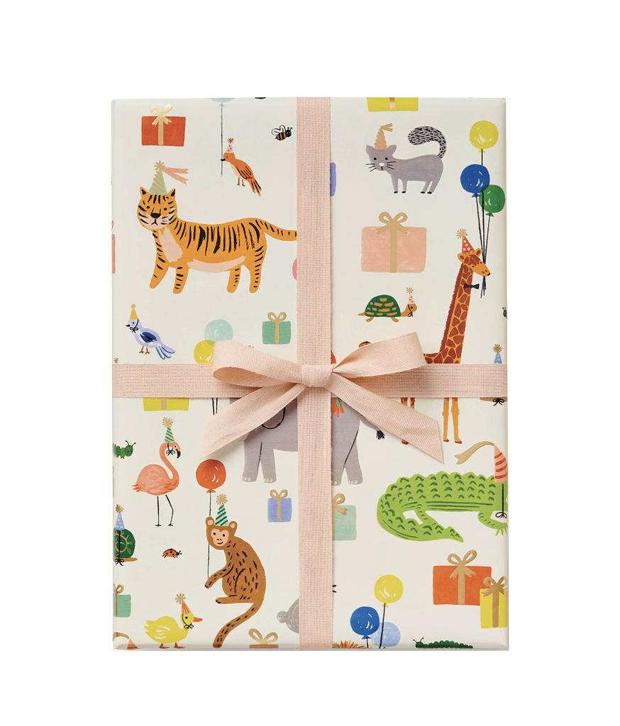 Party Animals Continuous Wrapping Roll