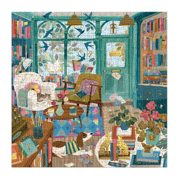 Bookshop Afternoon 500 Piece Foil Puzzle