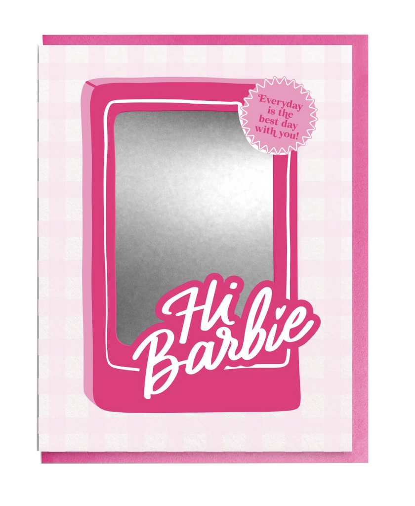 Barbie - Foil Greeting Card