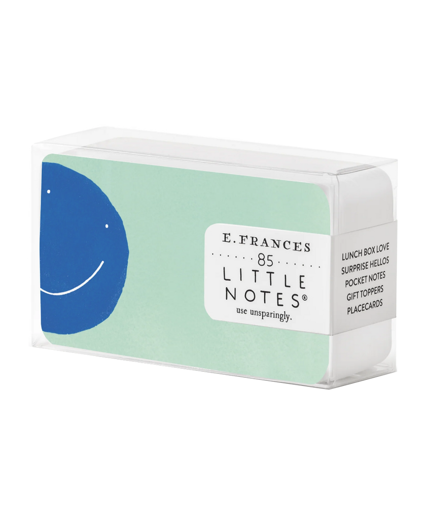 Blue Smiley Little Notes® by E. Frances Paper