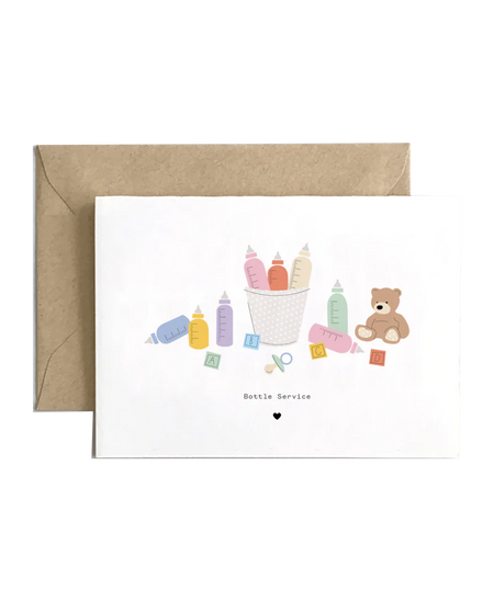 Floral Pram Card