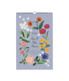 2025 Say It With Flowers Wall Calendar