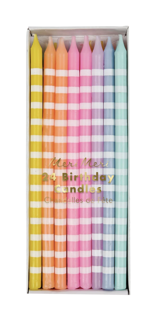 Pastel Party Candles