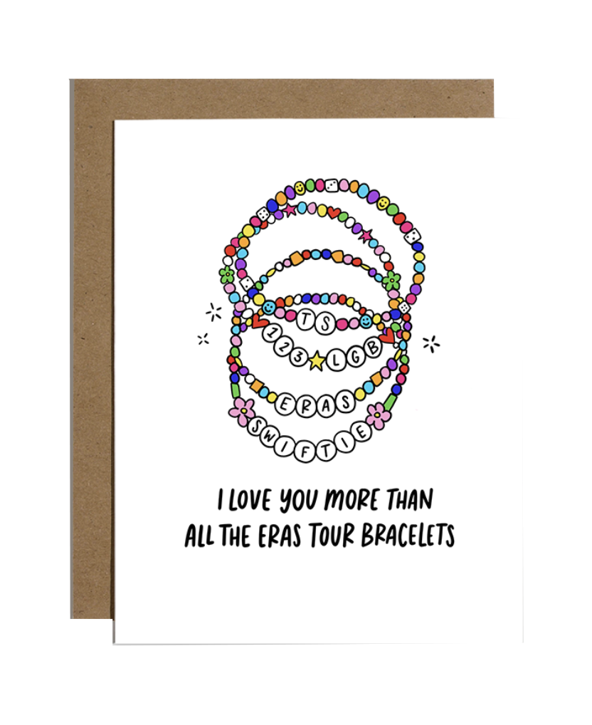 Eras Friendship Bracelets Card