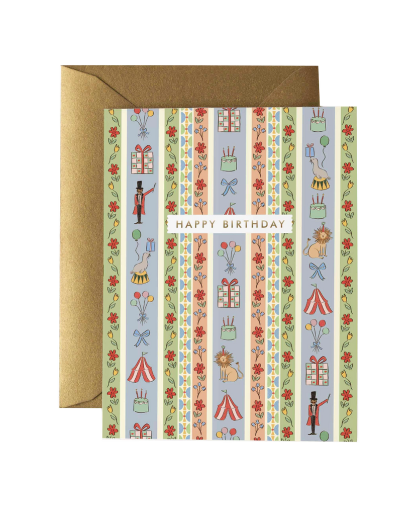Carnival Birthday Card