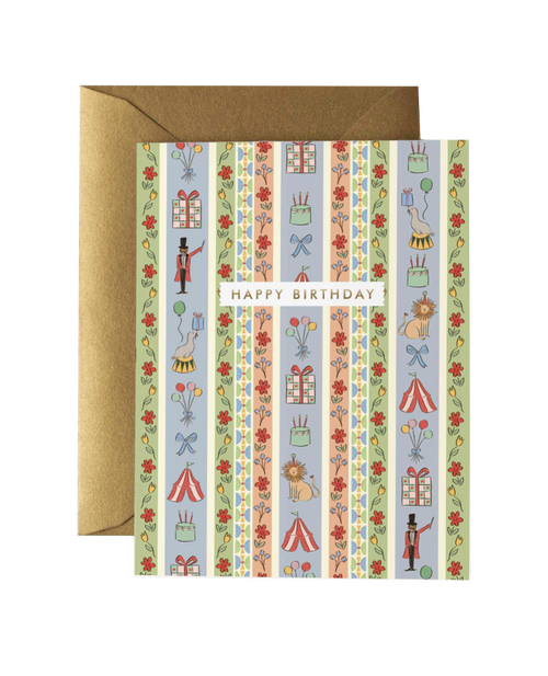 Carnival Birthday Card