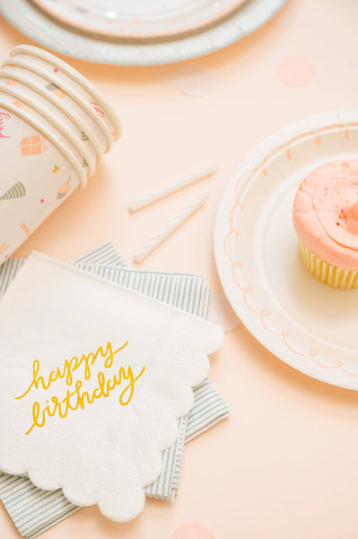 Pink Swirl Small Plate