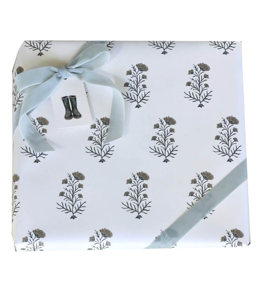 Charolette Wrapping Spruce and Gold