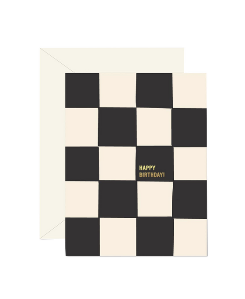 Chessboard Birthday Greeting Card
