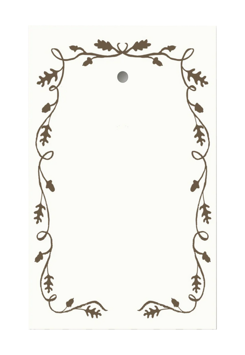 Oak Leaf Crest Tags