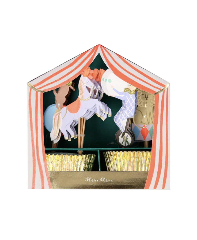 Circus Parade Cupcake Kit