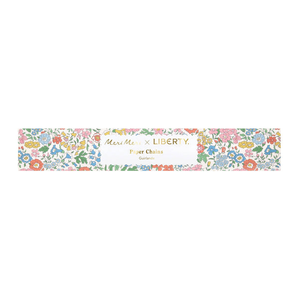 Meri Meri x Liberty Scalloped Paper Chains Set