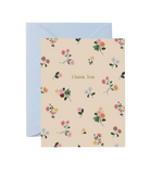 Ditsy Dahlia Thank You Card