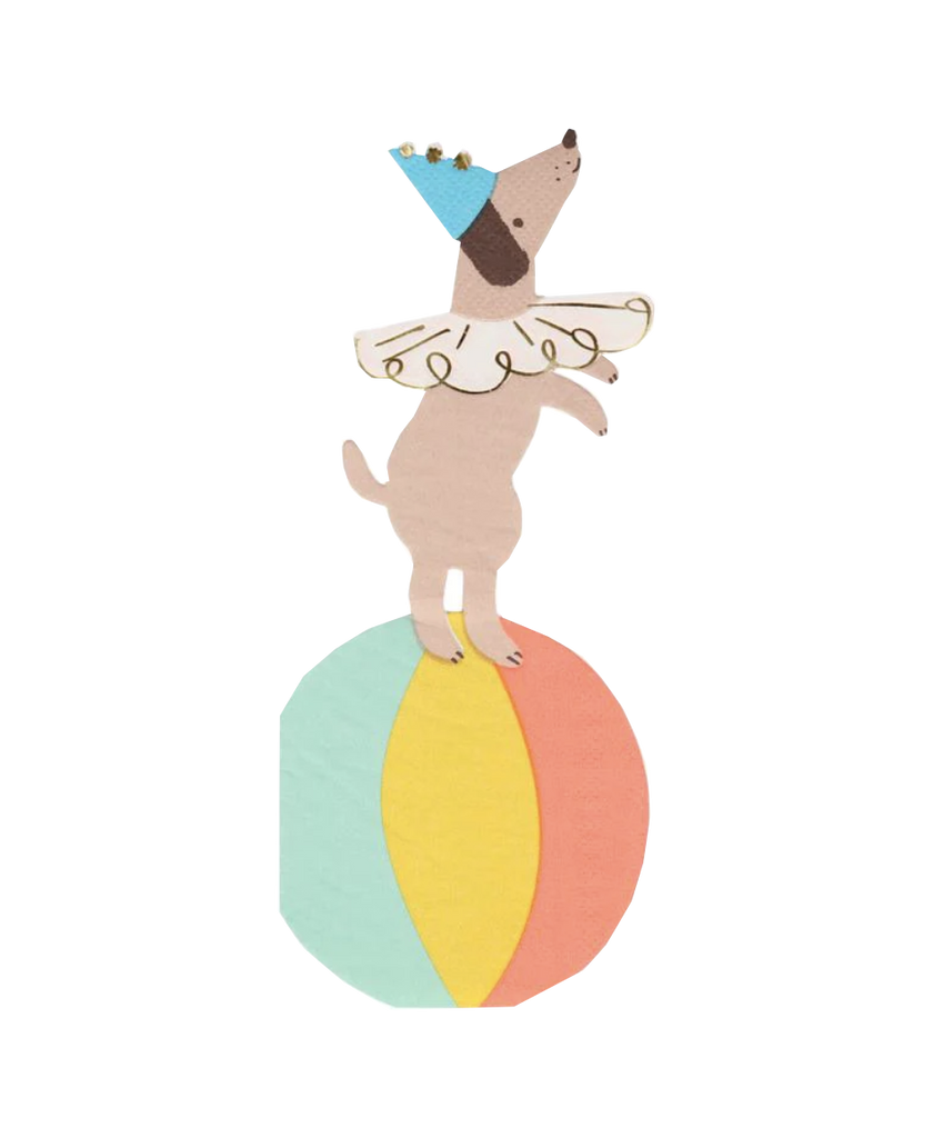 Circus Dog Napkins