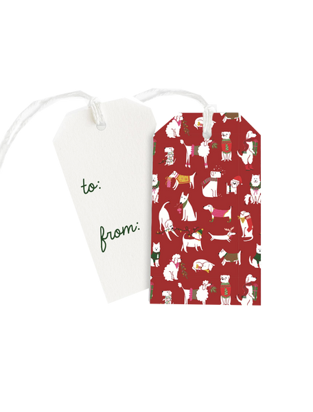Dogs Gift Tag