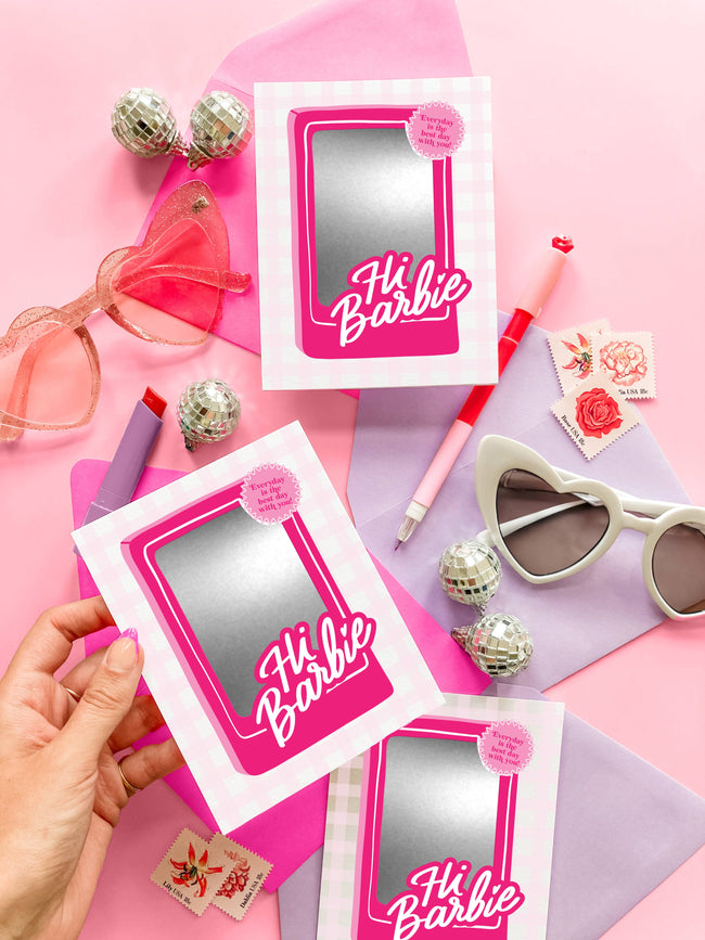 Barbie - Foil Greeting Card