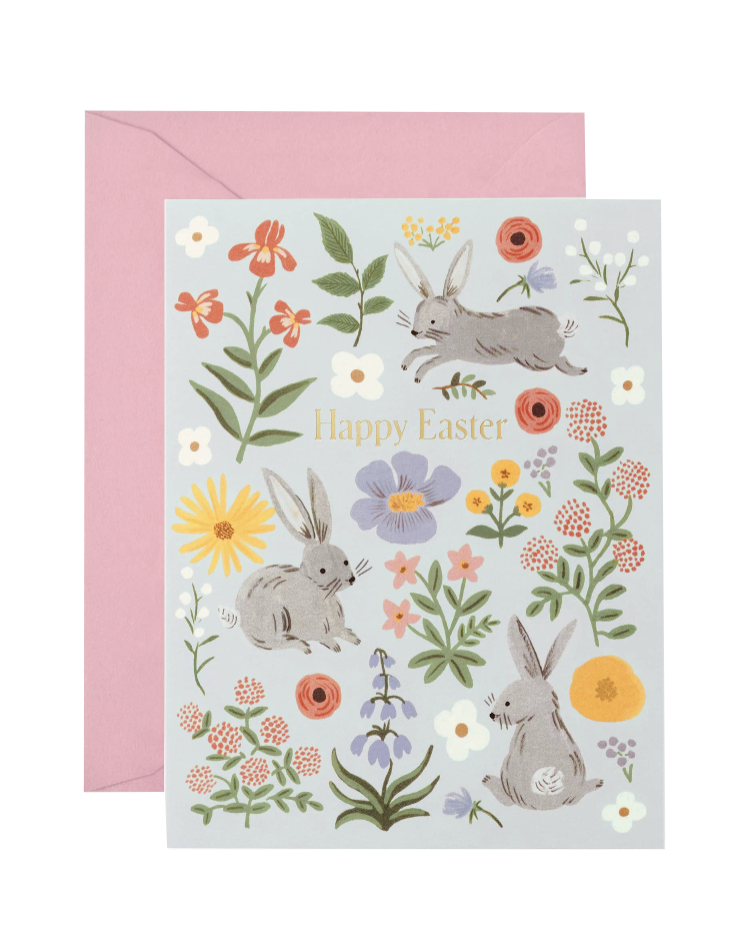 Easter Bunny Fields Card