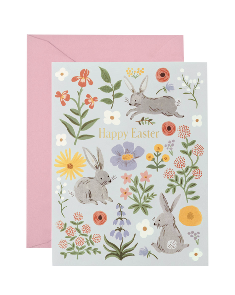 Easter Bunny Fields Card