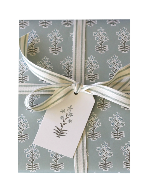 Emma Flower Wrapping Paper Sheets