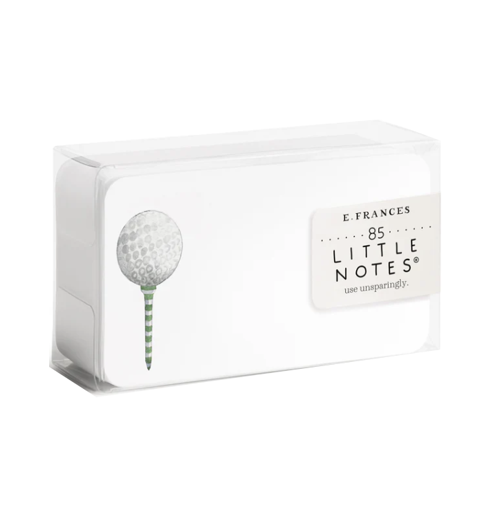 Golf Tee Little Notes® by E. Frances Paper