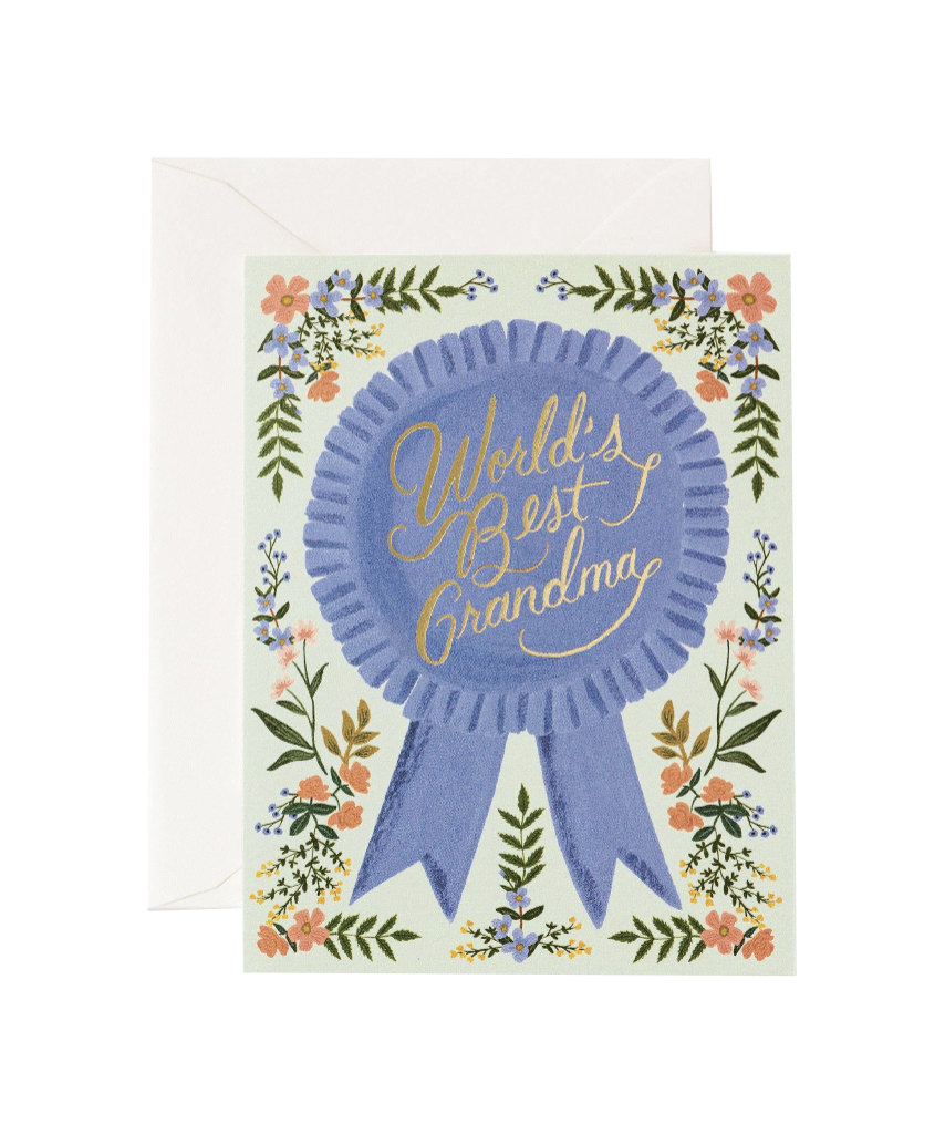 World's Best Grandma Card