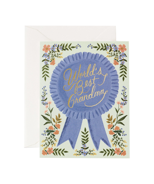 World's Best Grandma Card
