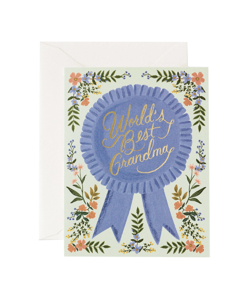 World's Best Grandma Card