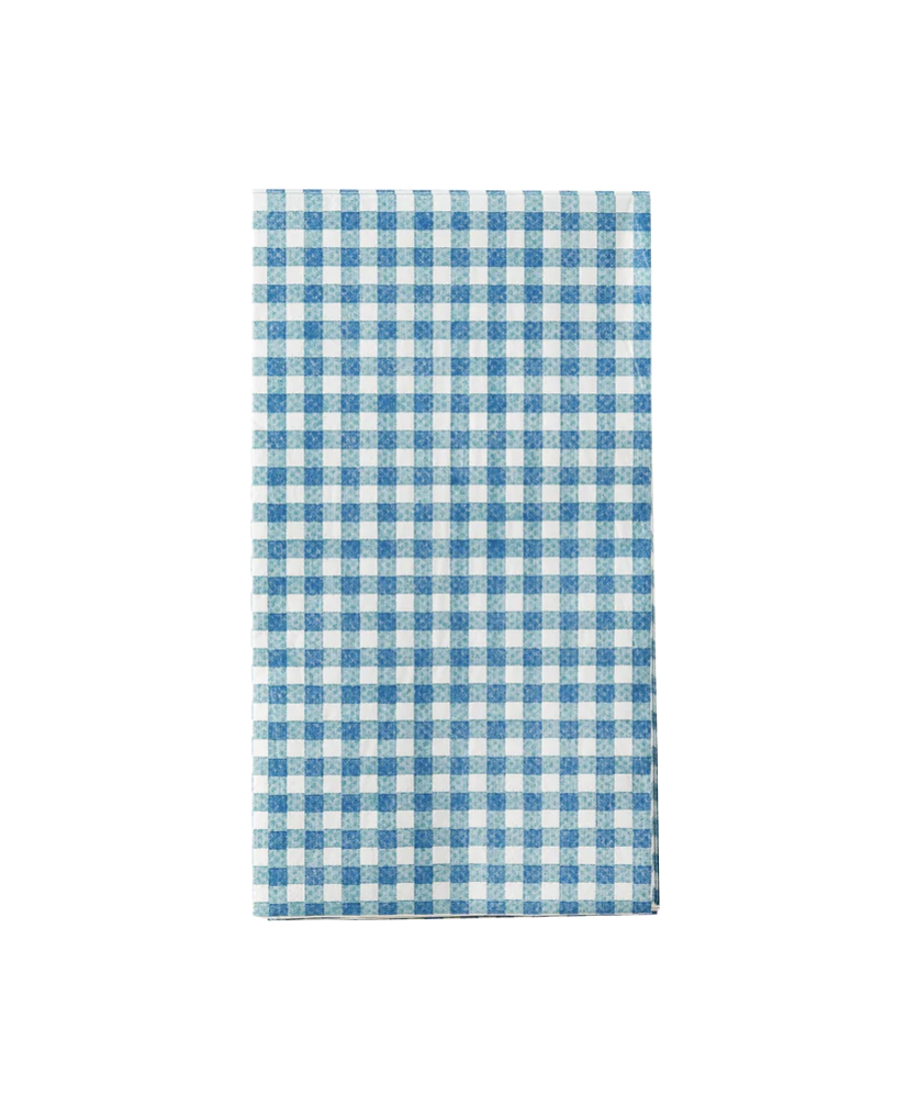 Hamptons Navy Gingham Dinner Napkin