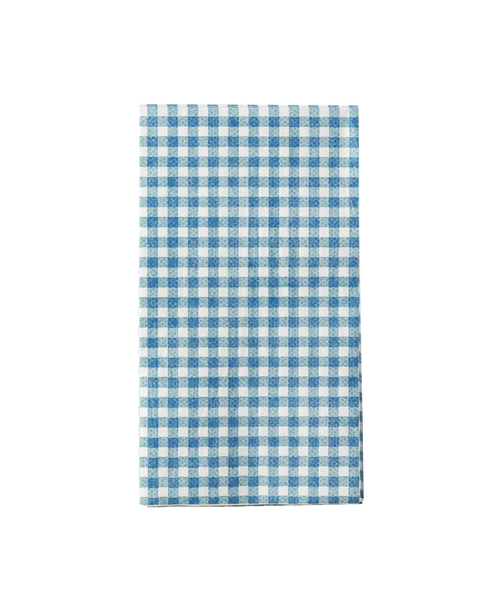 Hamptons Navy Gingham Dinner Napkin