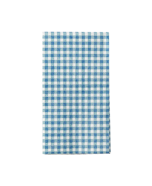 Hamptons Navy Gingham Dinner Napkin