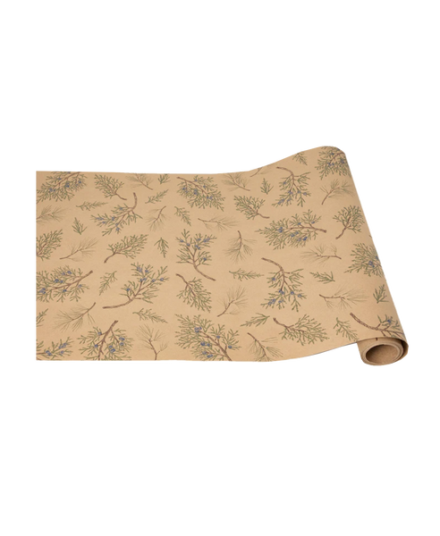Juniper Sprigs Kraft Paper Runner