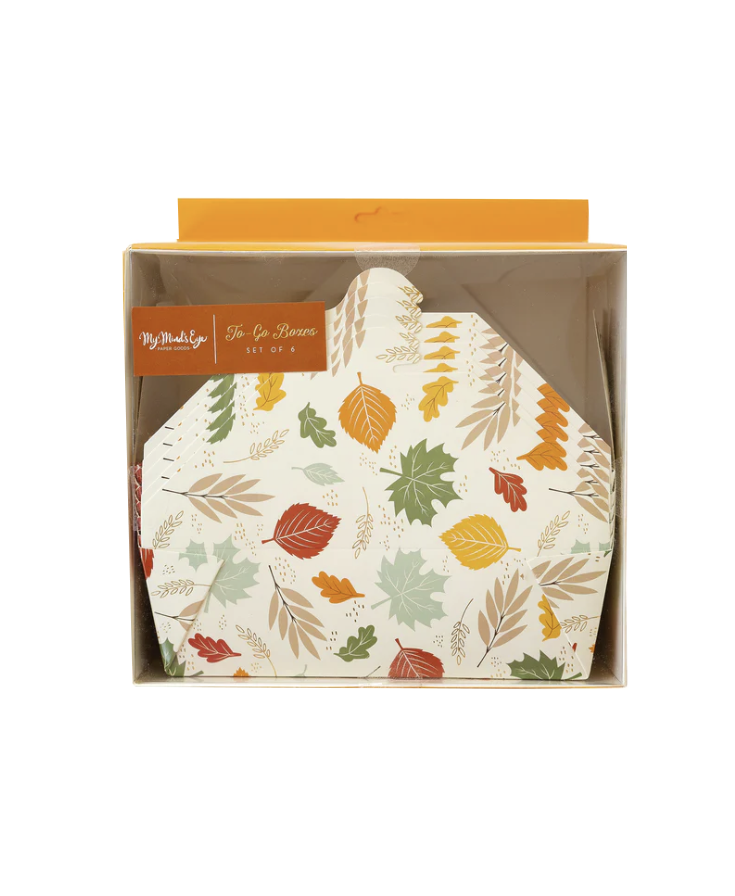 Thanksgiving Take Home Boxes