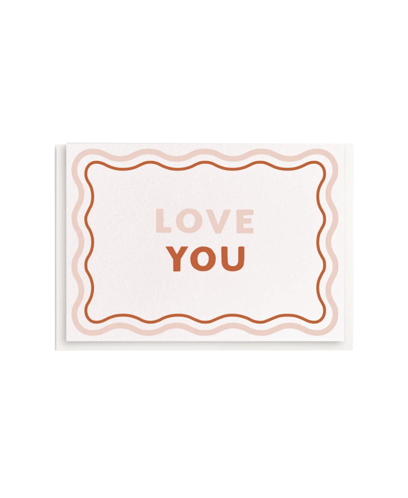 Love You - Enclosure Greeting Card