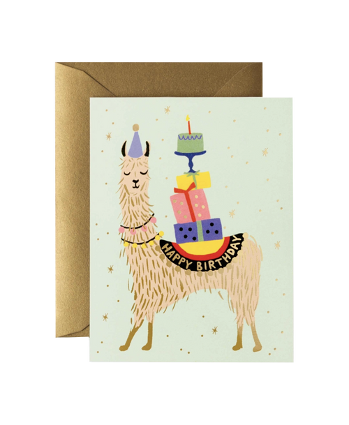 Llama Birthday