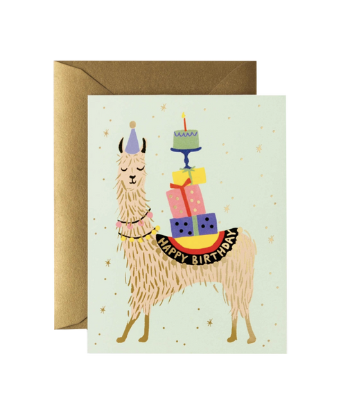 Llama Birthday