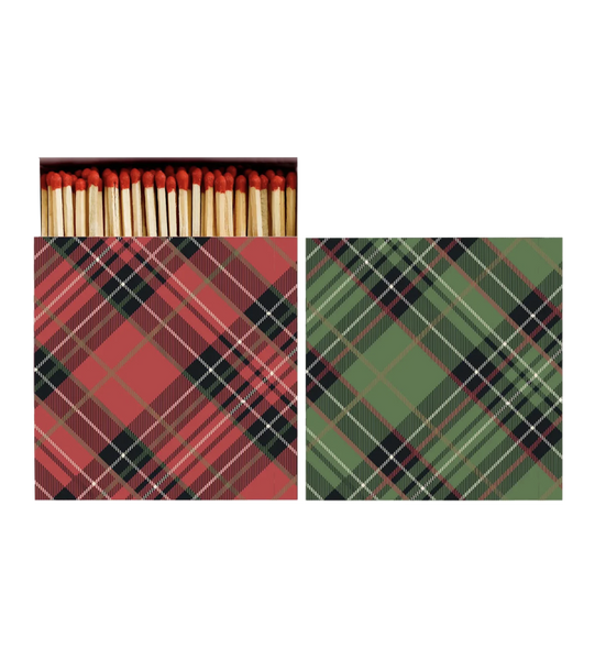 Red & Green Plaid Matches