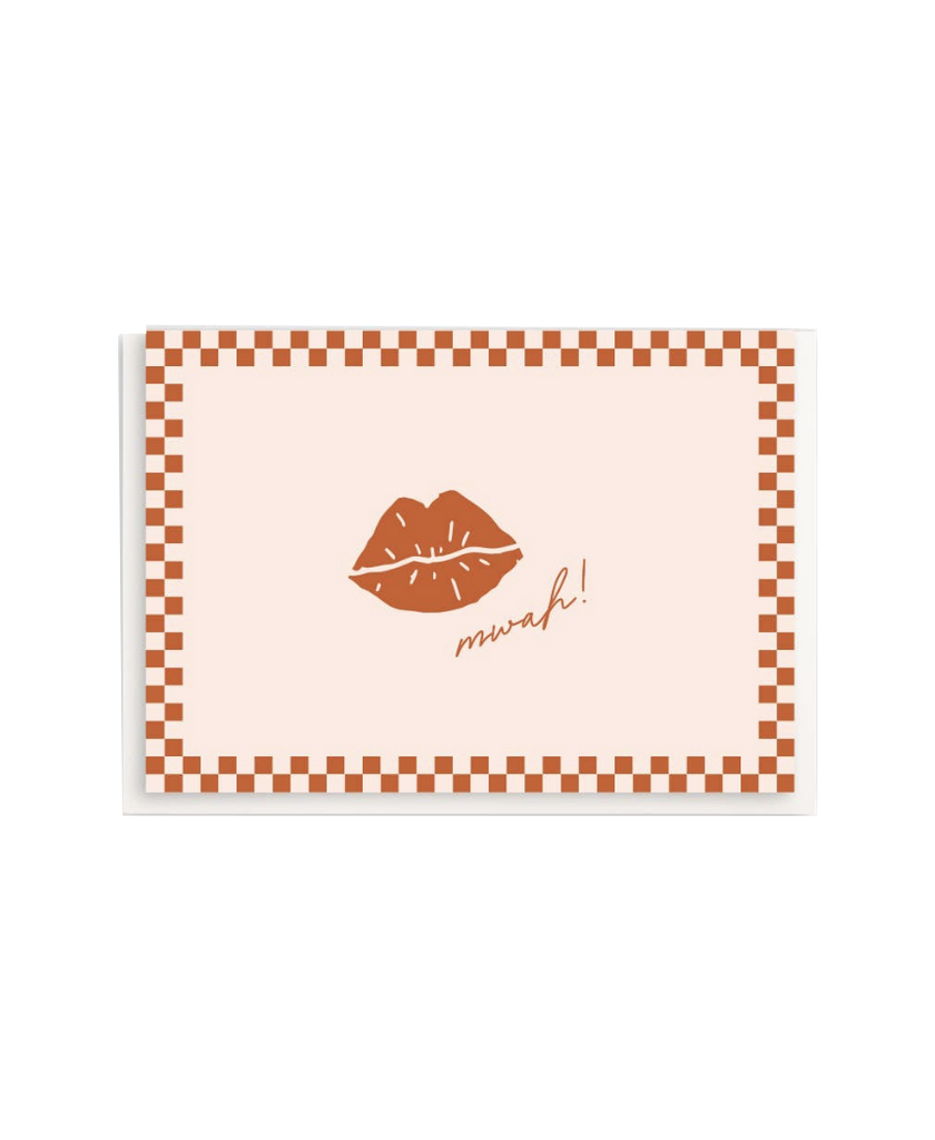 Mwah! - Enclosure Greeting Card