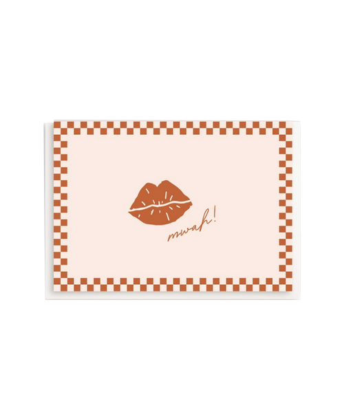 Mwah! - Enclosure Greeting Card