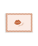 Mwah! - Enclosure Greeting Card