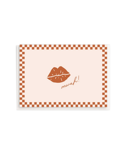 Mwah! - Enclosure Greeting Card