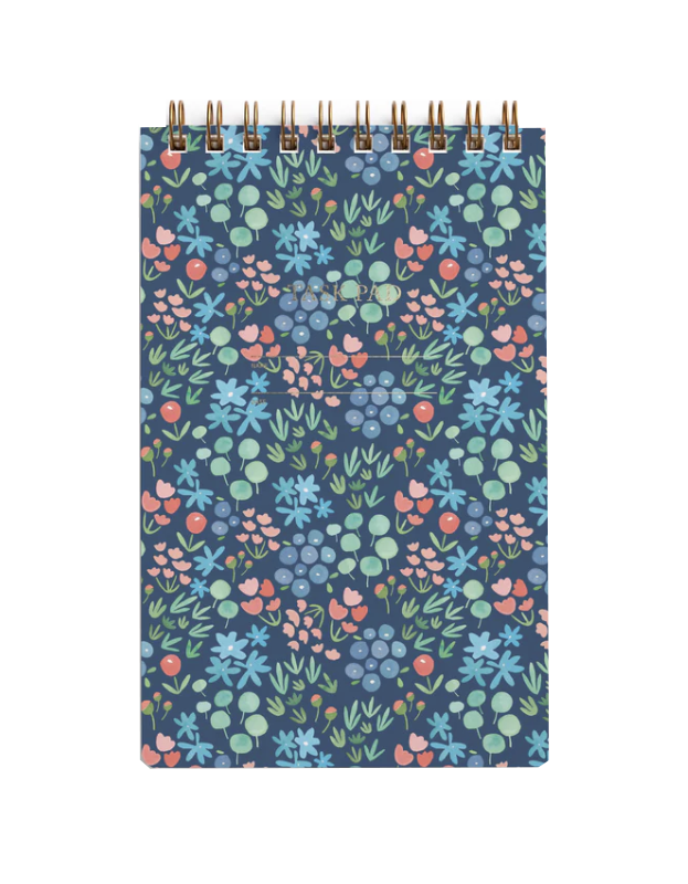 Navy Meadow Task Pad
