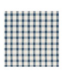 Navy Painted Check Cocktail Napkins
