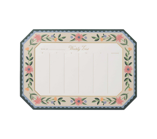 Aster Weekly Desk Pad