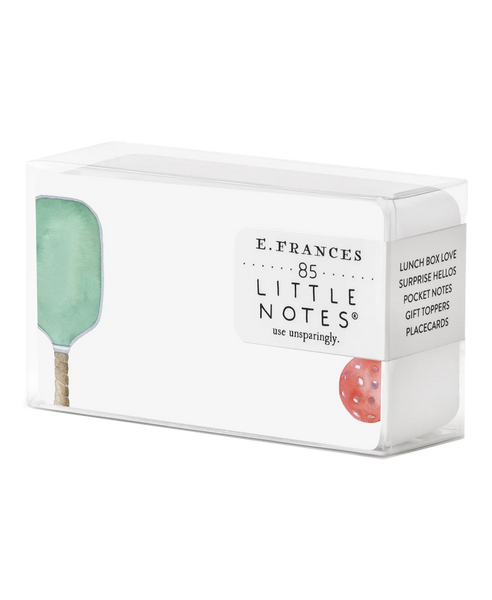 Pickleball Little Notes® by E. Frances Paper